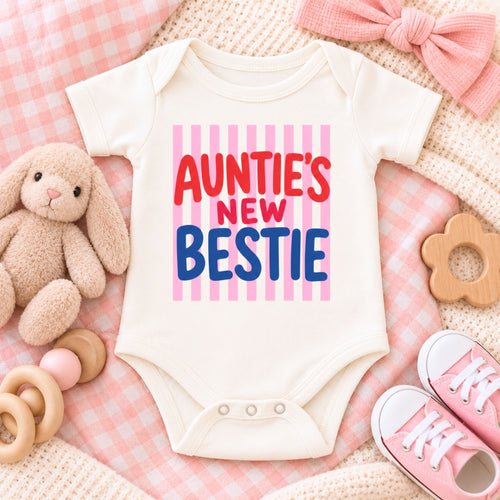 Auntie's New Bestie Natural bodysuit lifestyle