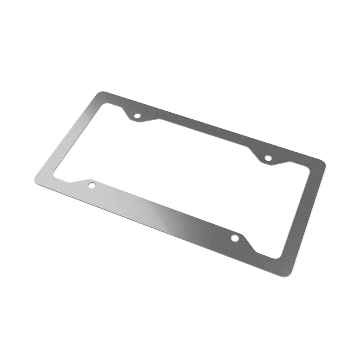 Black cat license plate frame photo 3