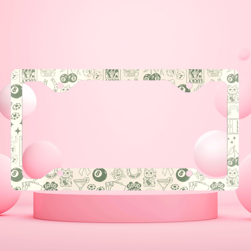 Lucky Las Vegas License Plate Frame photo 2
