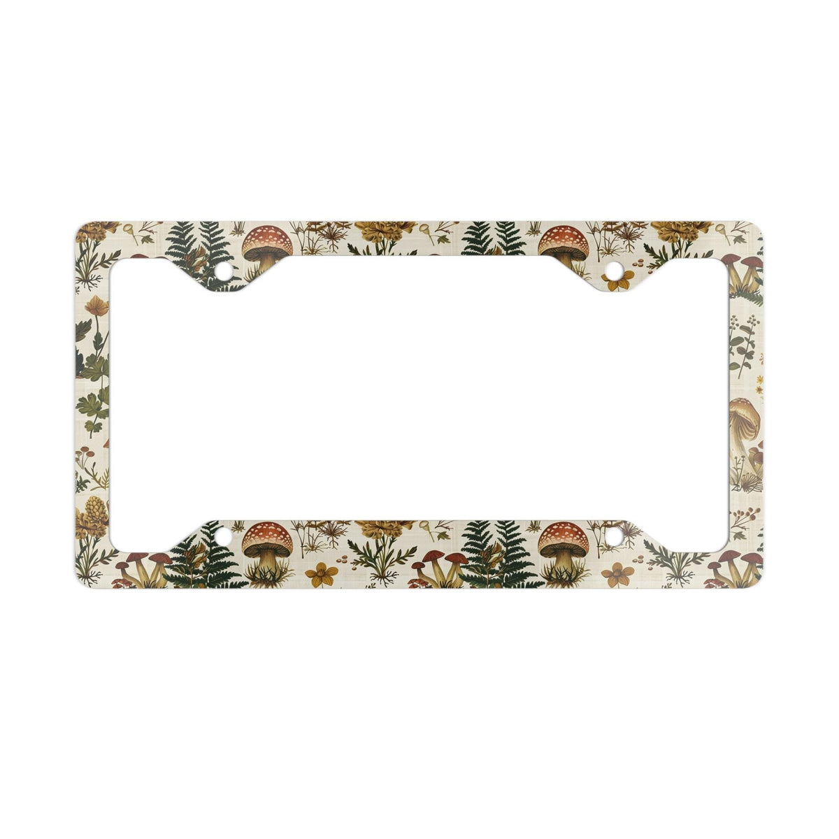Mushroom License Plate Frame photo 3