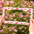 Lucky Cherry License Plate Frame Etsy photo 1