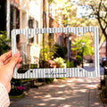 Personalized Black & Grey Stripe License Plate Frame Etsy photo 1
