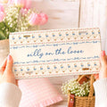 Personalized Blue Bow Goose Vanity Plate Etsy photo 1