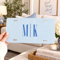 Personalized Blue Stripe Vanity Plate Etsy photo 1