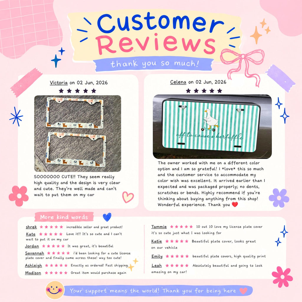 Personalized Blue Stripe Vanity Plate Etsy photo 4