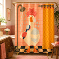 Funny Shower Goose Shower Curtain Etsy photo 1