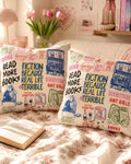 Bookish Pillow Cover photo 1