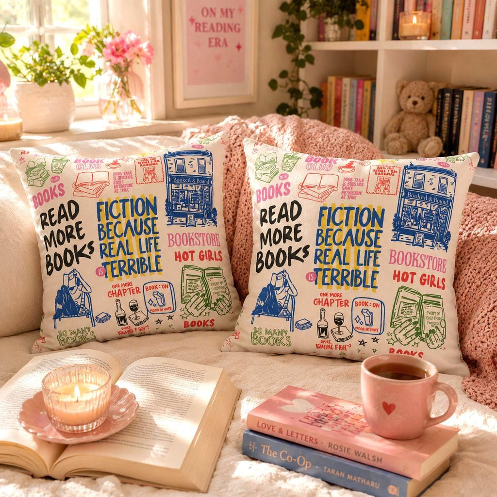 Bookish Pillow Cover photo 2