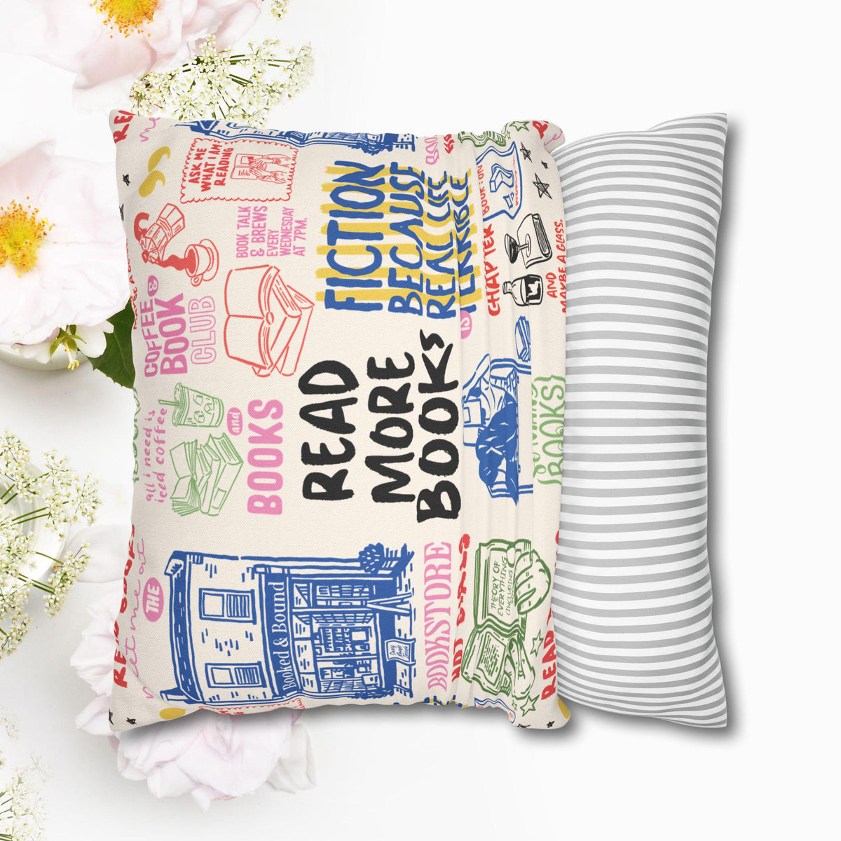 Bookish Pillow Cover photo 4