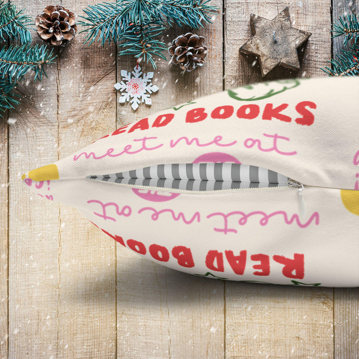 Bookish Pillow Cover photo 5