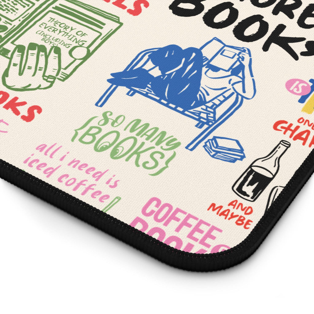 Bookish Doodle Desk Mat photo 3