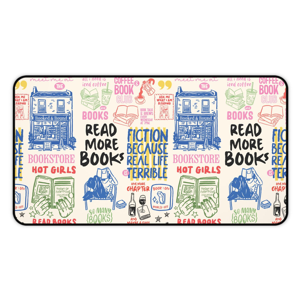 Bookish Doodle Desk Mat photo 5