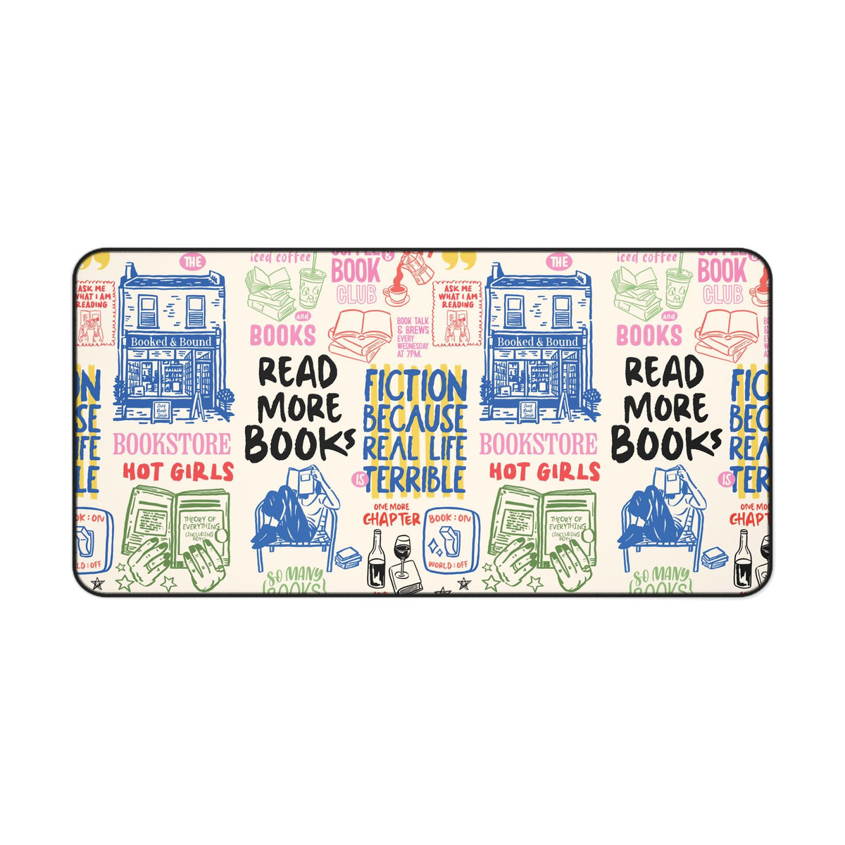 Bookish Doodle Desk Mat photo 6
