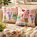 Brunch Doodle Pillow Cover photo 1