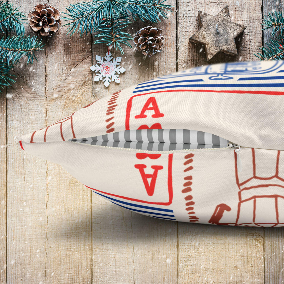 Brunch Doodle Pillow Cover photo 5