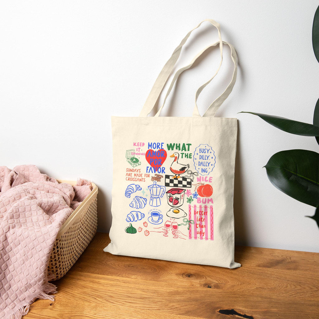 Farmers Market Duck Tote Bag Etsy photo 7