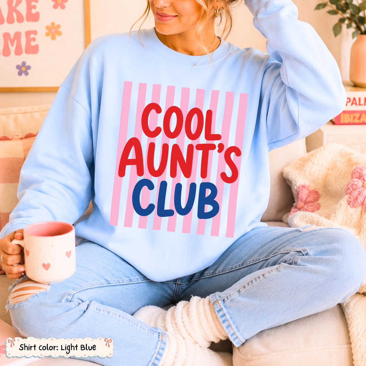 Cool Aunt Sweatshirt photo 2