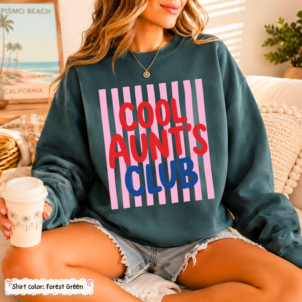Cool Aunt Sweatshirt photo 3