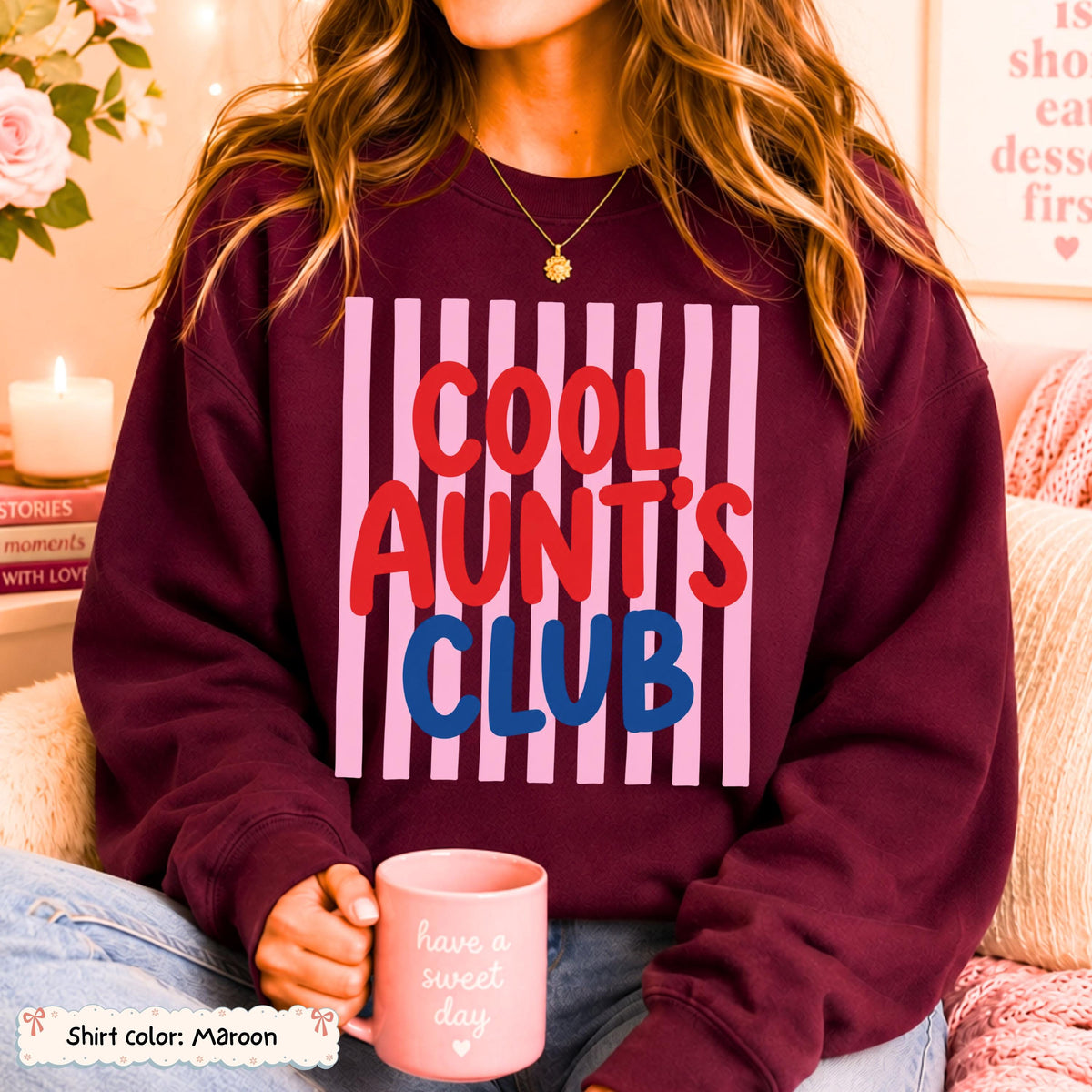 Cool Aunt Sweatshirt photo 7
