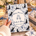 Personalized Black Cat Wedding Guest Book Etsy photo 1