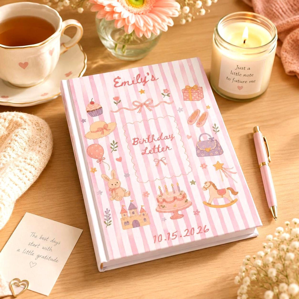 Personalized First Birthday Girl Memory Journal Etsy photo 3