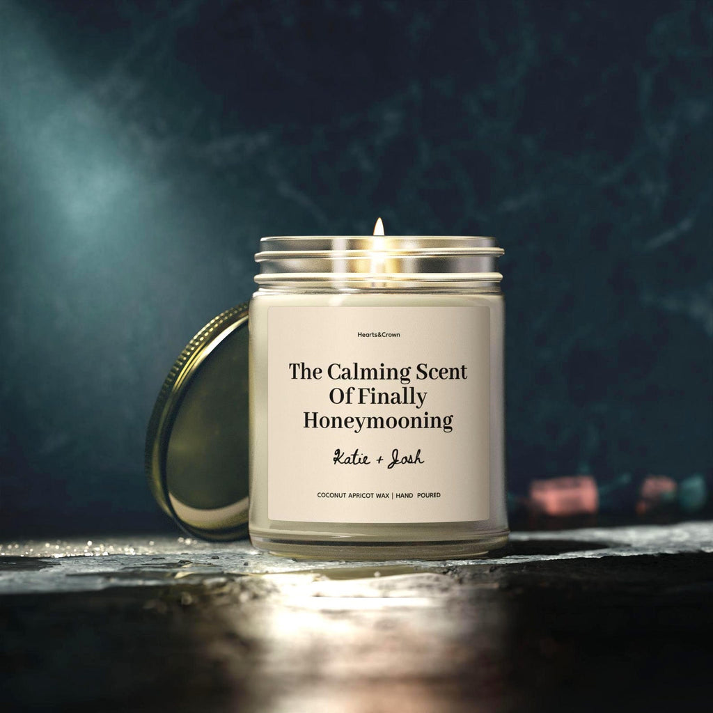 Personalized Honeymoon Candle Etsy photo 2