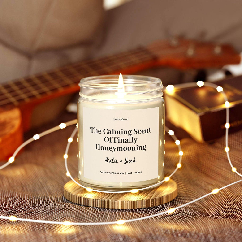Personalized Honeymoon Candle Etsy photo 4