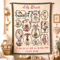 Personalized Baby Goose Woven Blanket photo 1