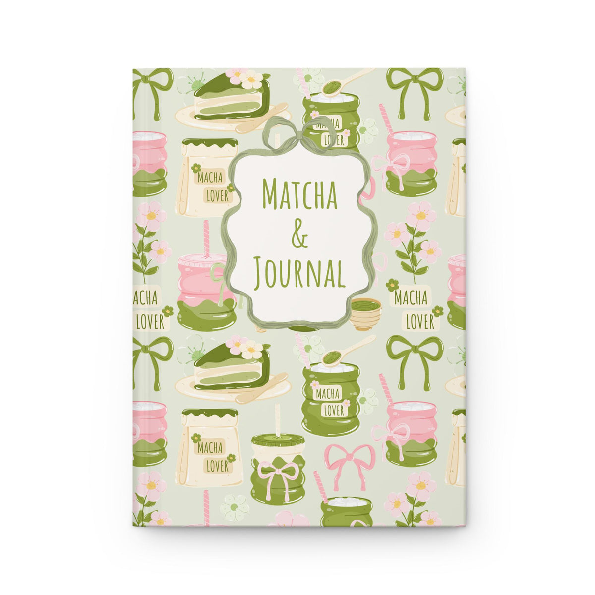 Personalized Matcha Journal selected Etsy photo 3