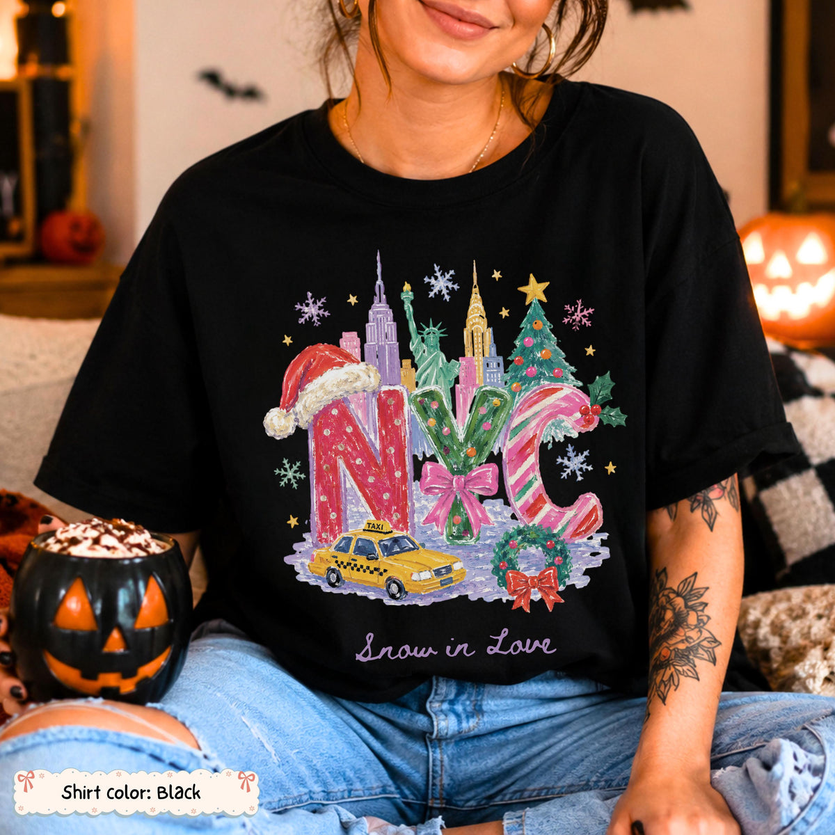 Personalized NYC Christmas Trip Shirt Etsy photo 4
