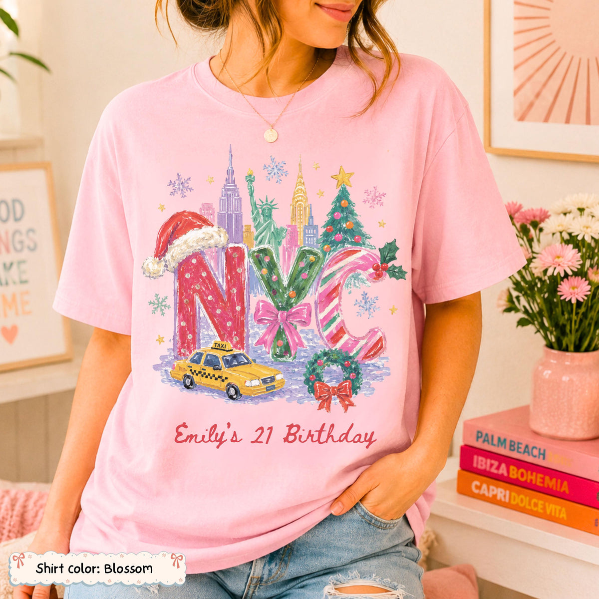 Personalized NYC Christmas Trip Shirt Etsy photo 6
