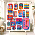 Sardine Shower Curtain Etsy photo 1