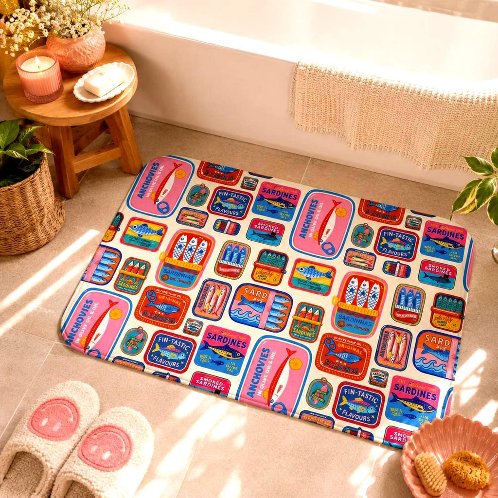Sardine Bath Mat Etsy photo 1