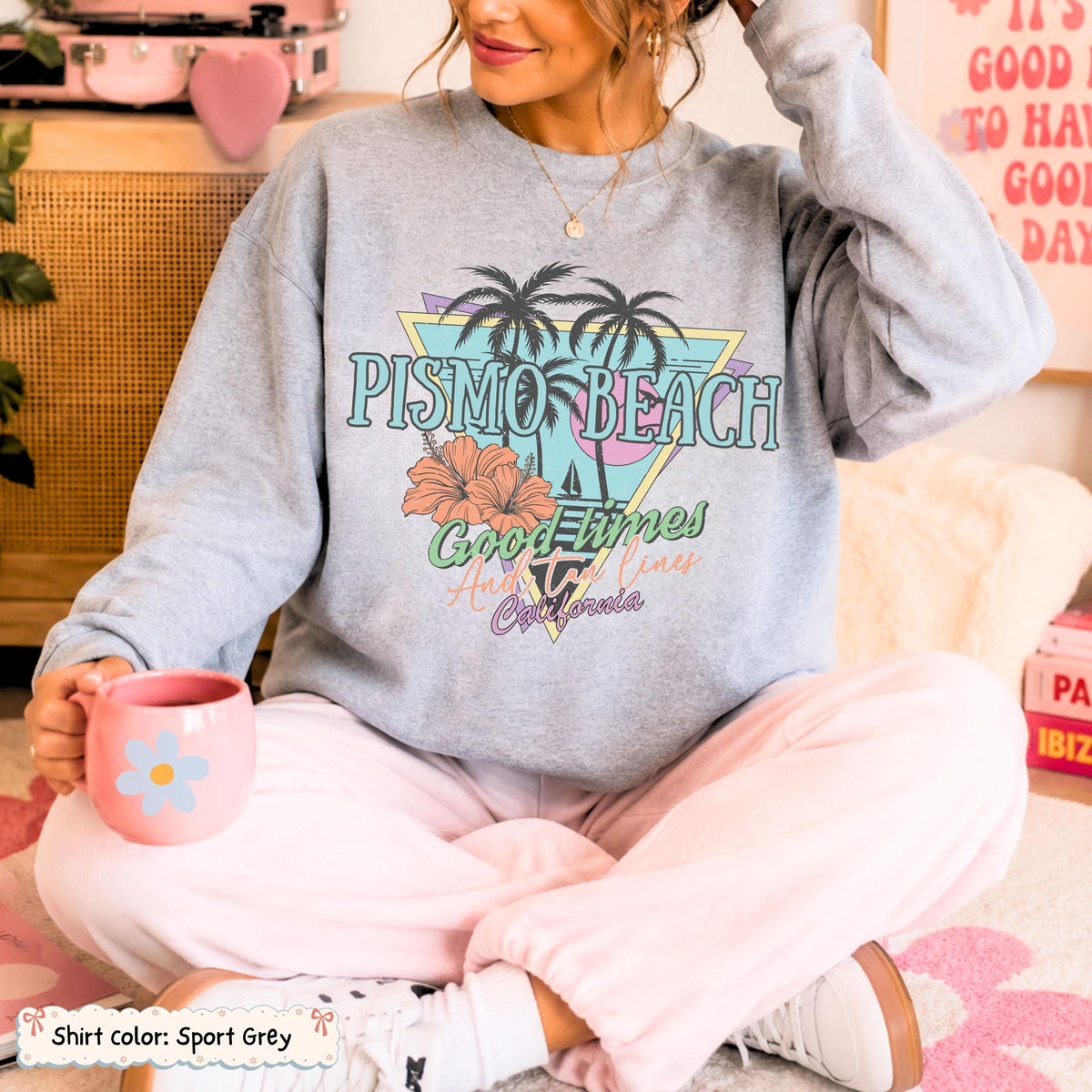 Pismo Beach Sweatshirt Etsy photo 5