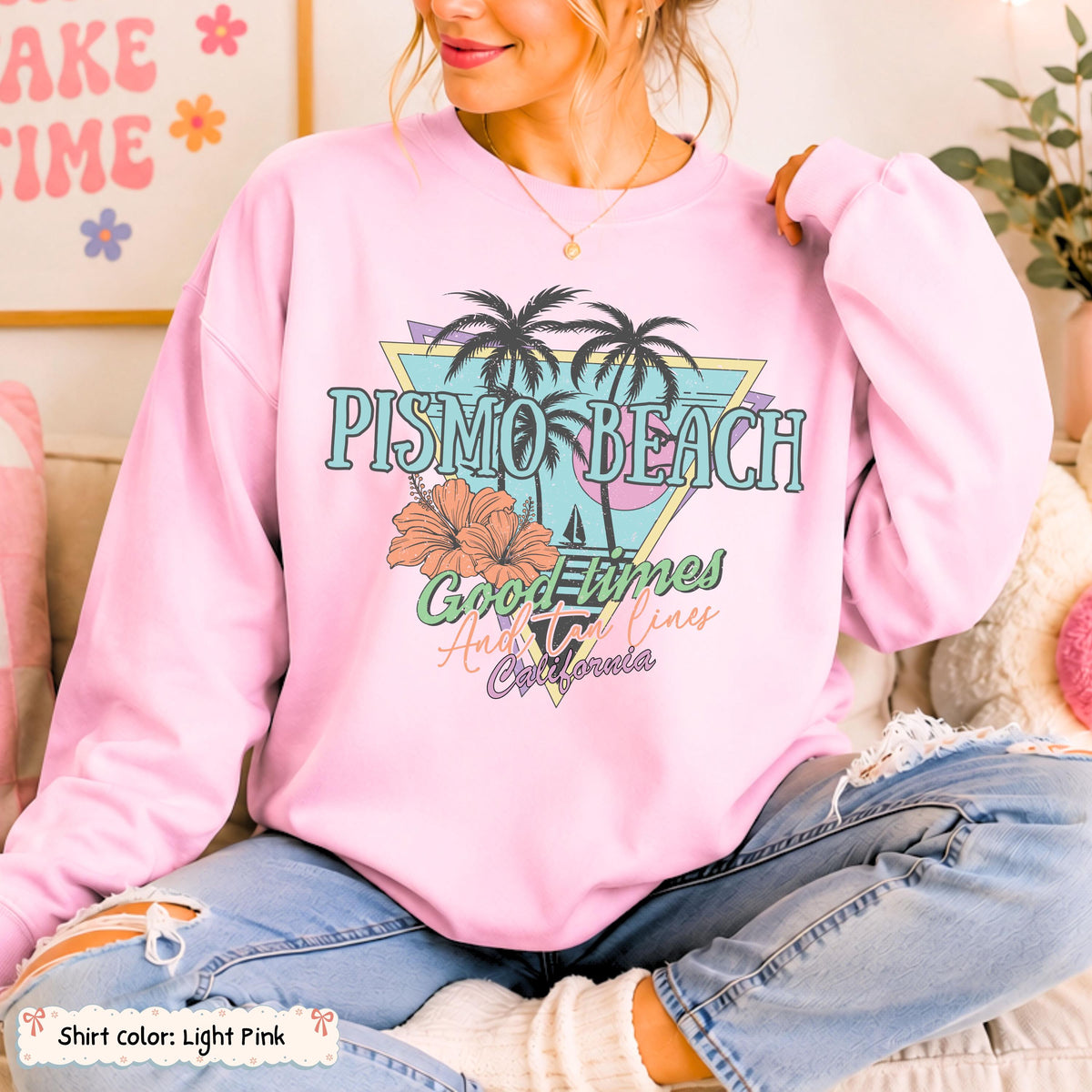 Pismo Beach Sweatshirt Etsy photo 6