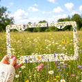 Wildflower License Plate Frame Etsy photo 1