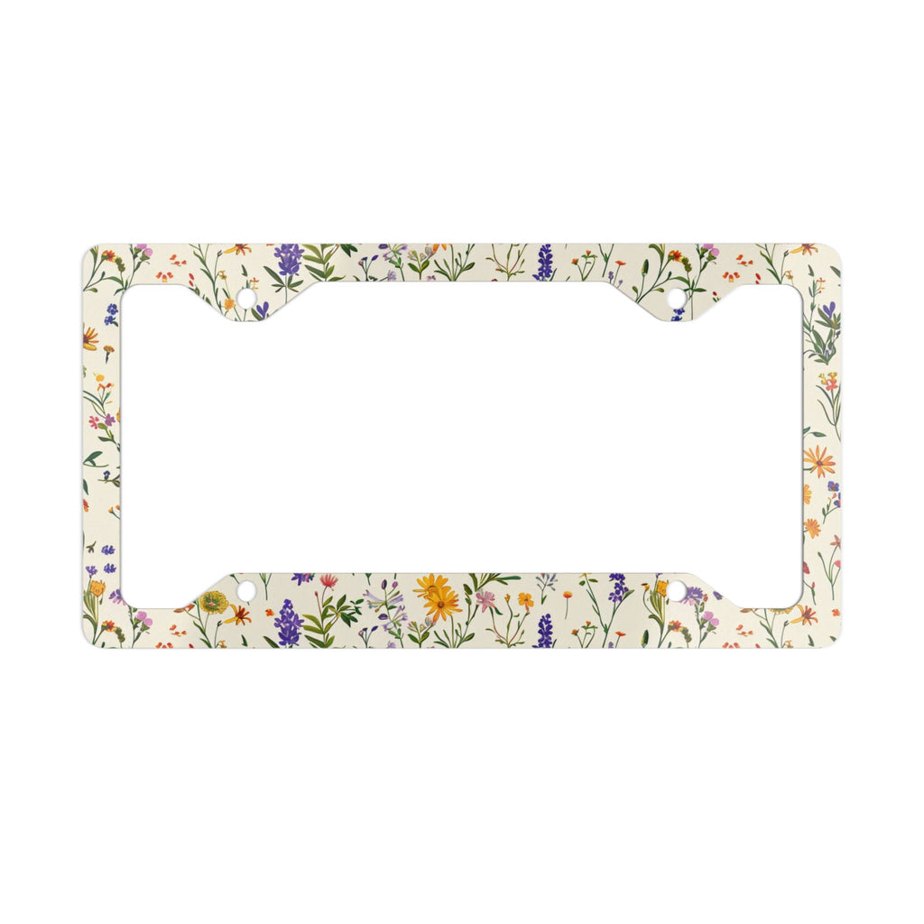 Wildflower License Plate Frame Etsy photo 4