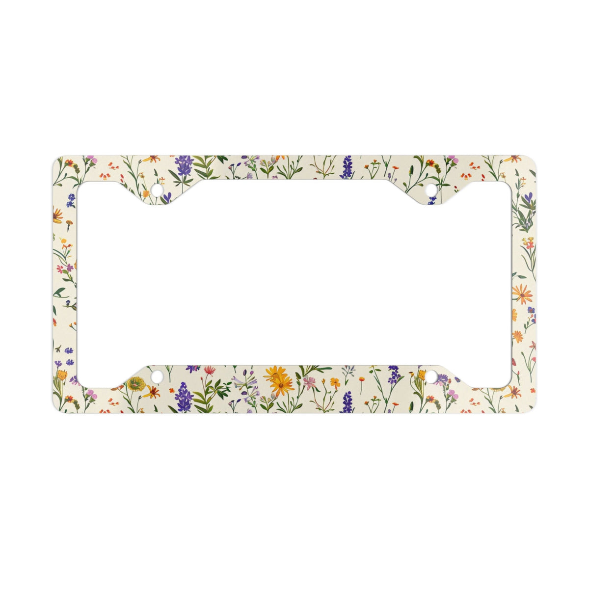 Wildflower License Plate Frame Etsy photo 4