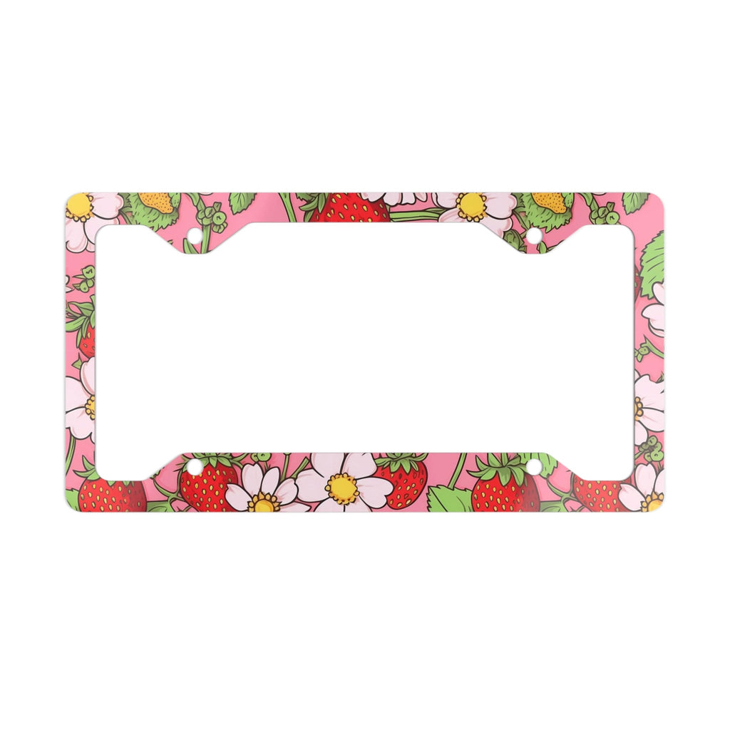 Strawberry License Plate Frame Etsy photo 4