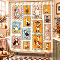 Spooky Monster Goose Shower Curtain Etsy photo 1