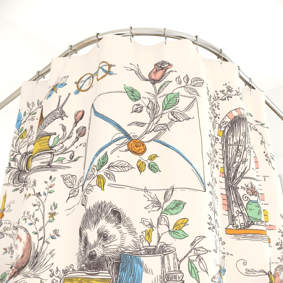 Whimsical Cottagecore Shower Curtain Etsy photo 3