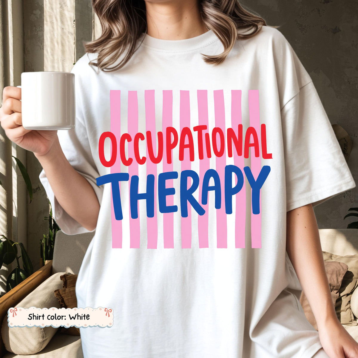 Striped Occupational Therapy Shirt Etsy photo 5