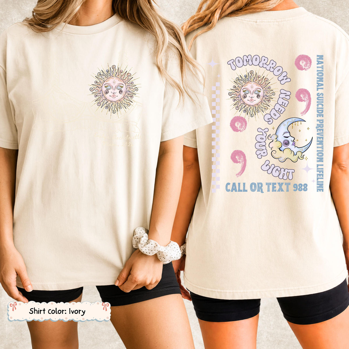 Tomorrow Needs Your Light Shirt Etsy photo 7
