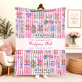 Personalized Mahjong Sherpa Blanket Etsy photo 1
