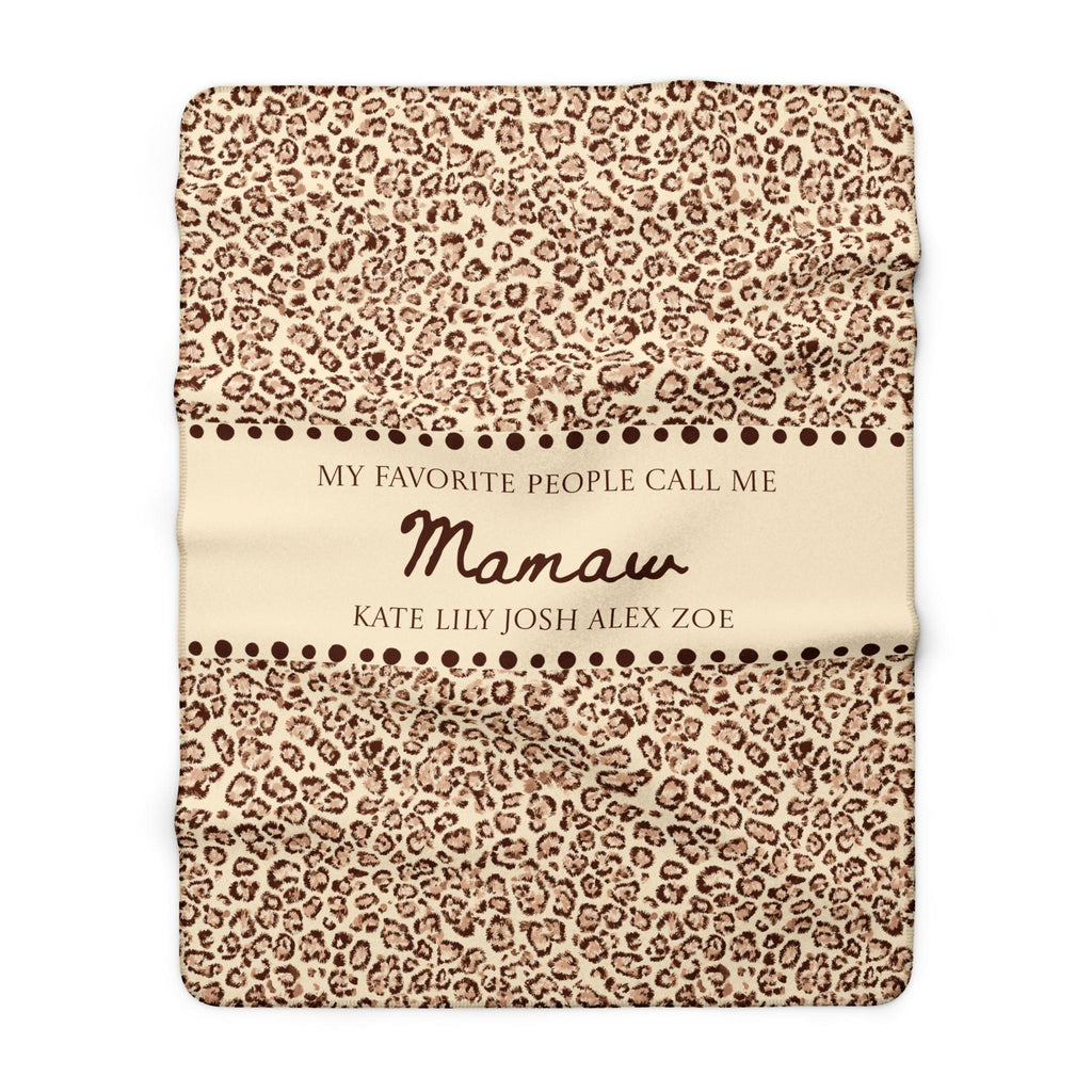 Personalized Mamaw Sherpa Blanket Etsy photo 4