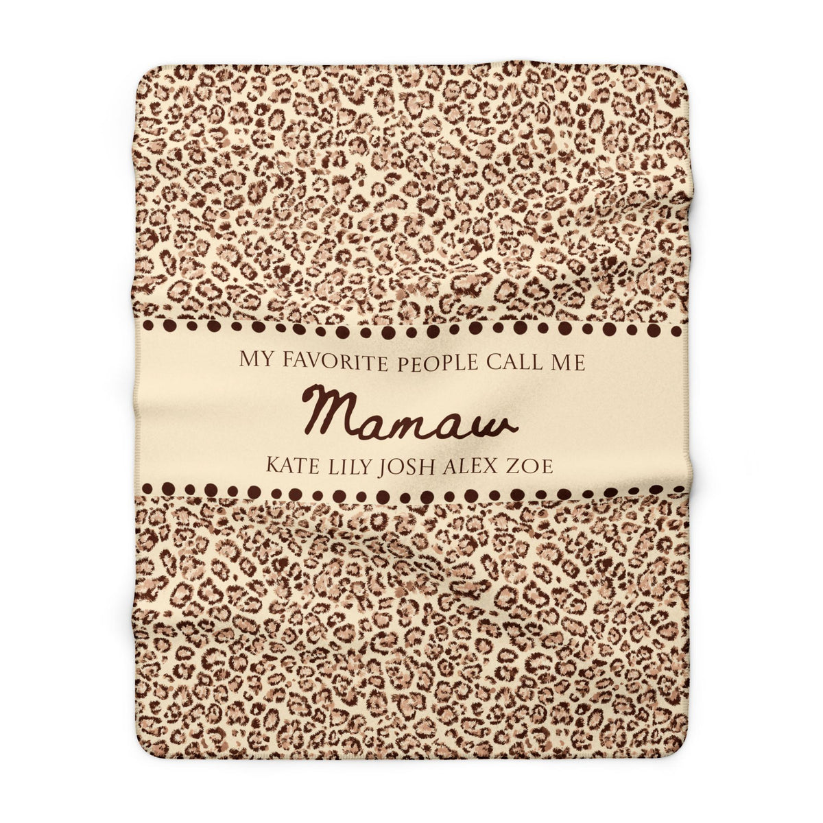 Personalized Mamaw Sherpa Blanket Etsy photo 4
