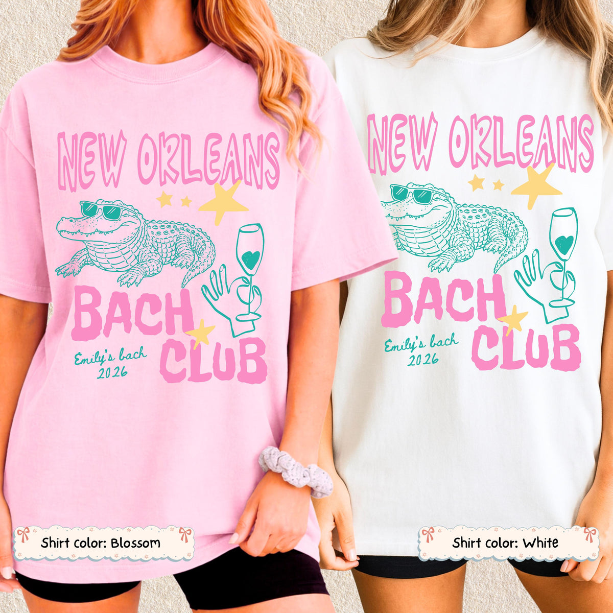 Personalized New Orleans Bachelorette Shirt Etsy photo 3