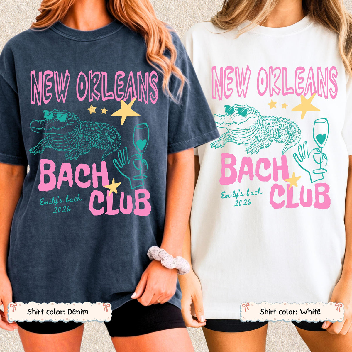 Personalized New Orleans Bachelorette Shirt Etsy photo 5