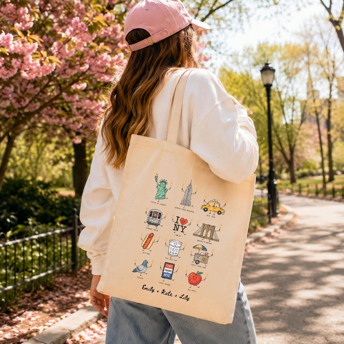 Personalized New York City Tote Bag Etsy photo 4