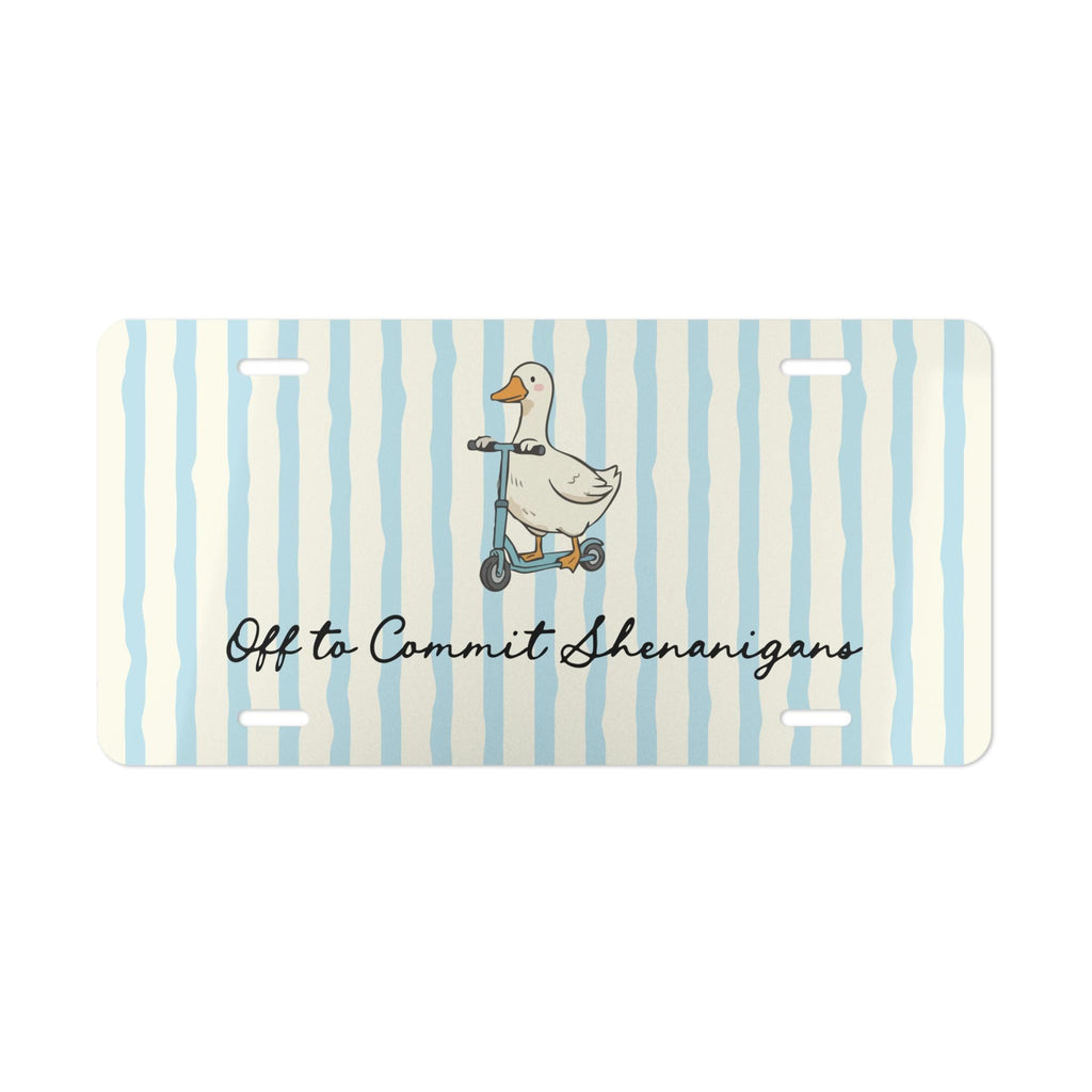 Personalized Shenanigans Goose Vanity Plate Etsy photo 3